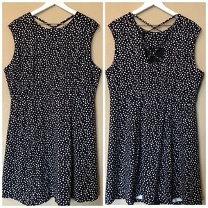 NWOT Title Nine Polka Dot Steadfast Dress Size:XL